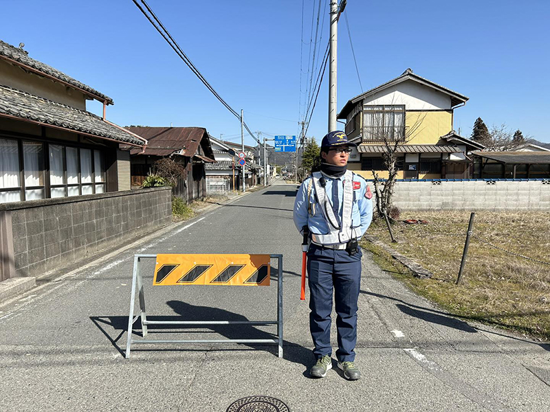 兵庫県篠山市　イベント警備　篠山ABCマラソン2024
