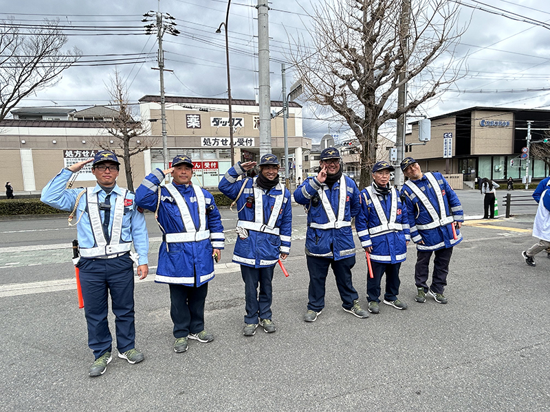 京都府京都市　イベント警備　京都マラソン2024