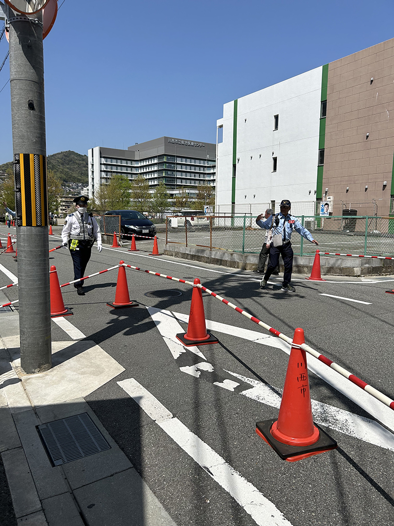 兵庫県川西市　イベント警備　川西市源氏まつり