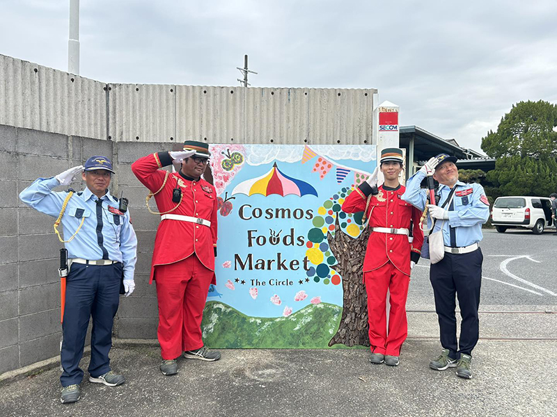 兵庫県三田市 イベント警備 コスモス食品様 フードマーケット