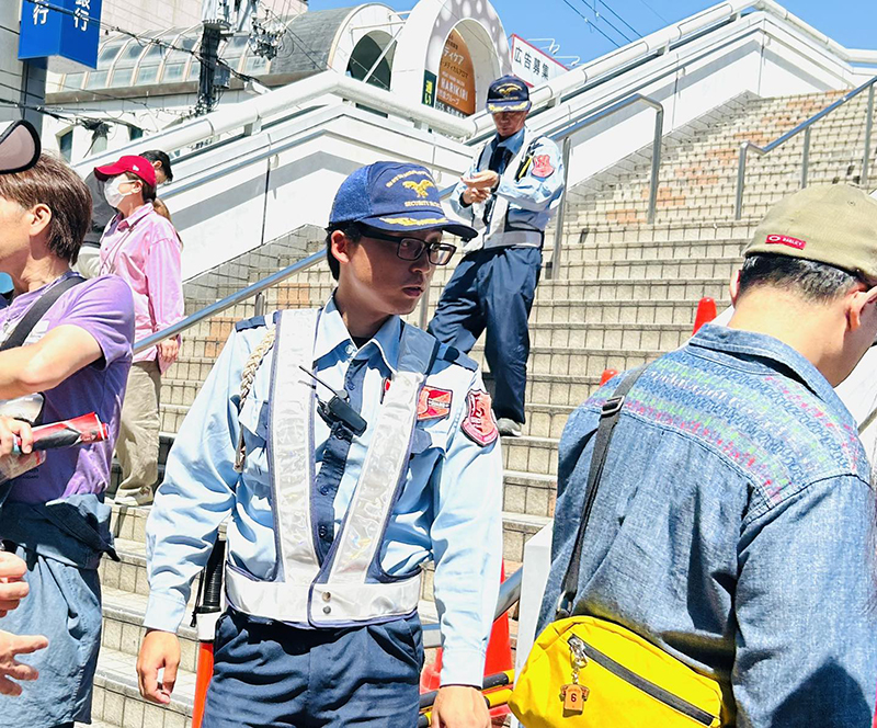 大阪府高槻市　イベント警備　高槻JAZZストリート（業務支援）
