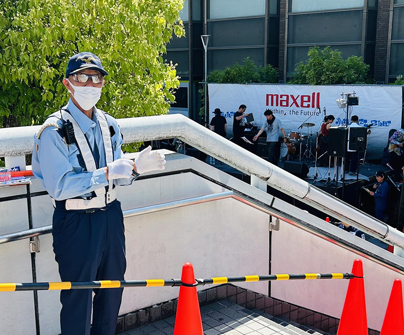 大阪府高槻市　イベント警備　高槻JAZZストリート（業務支援）