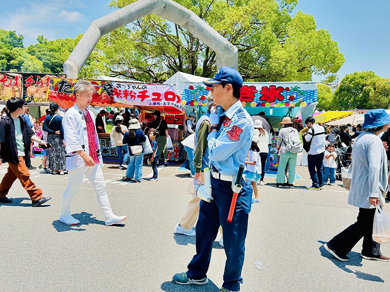 兵庫県神戸市　イベント警備　六甲ファミリーまつり