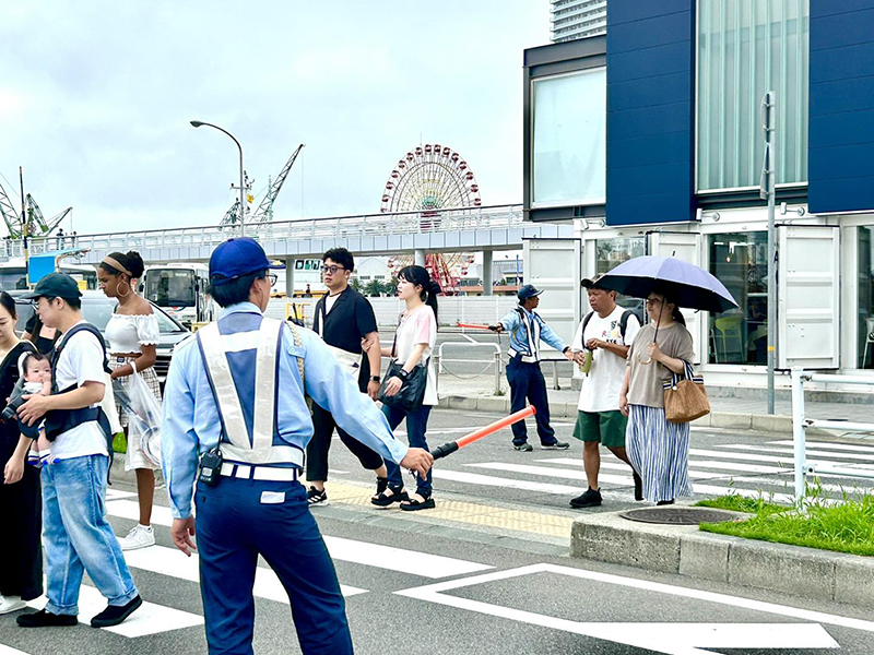 兵庫県神戸市 イベント警備 神戸みなとまつり2024