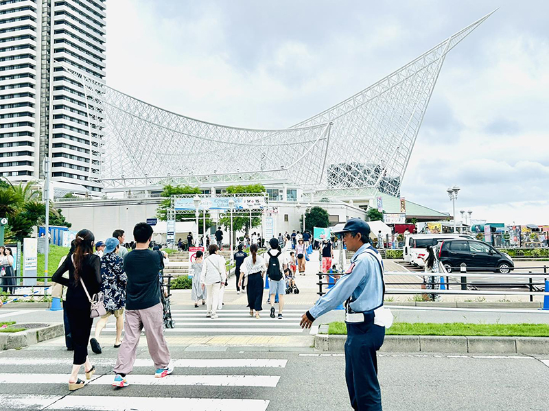 兵庫県神戸市 イベント警備 神戸みなとまつり2024