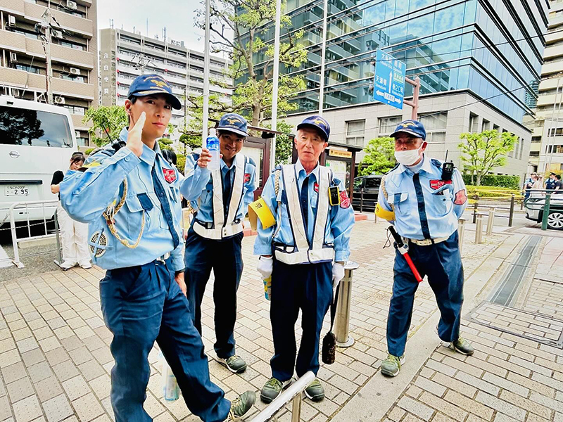 大阪府大阪市 イベント警備 天神祭にて交通誘導、安全対策