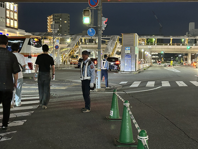 兵庫県三田市　イベント警備　三田まつりにて交通誘導、安全対策