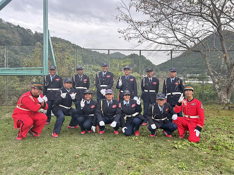 兵庫県北部地域　イベント警備　兵庫北摂里山ライドにてイベント参加者の安全対策