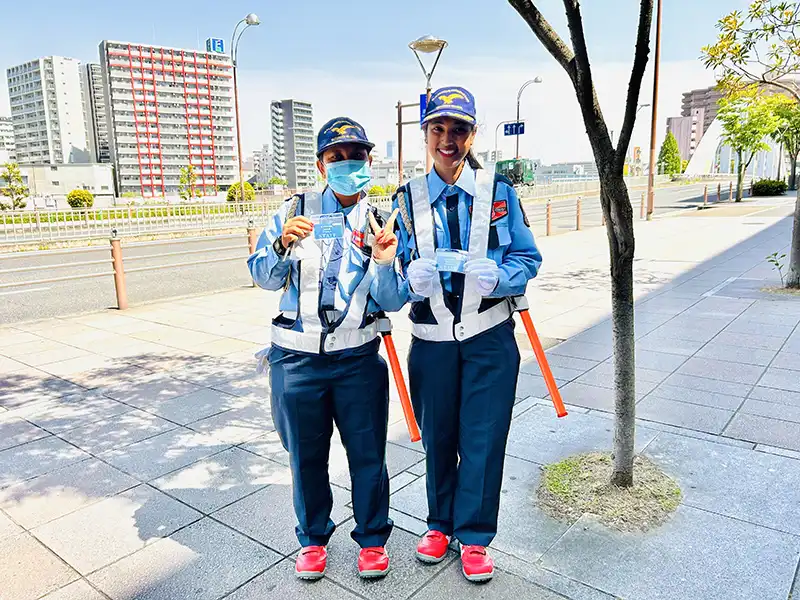 大阪府大阪市　イベント警備　大阪ドームでの野球試合開催　周辺路駐対策警備