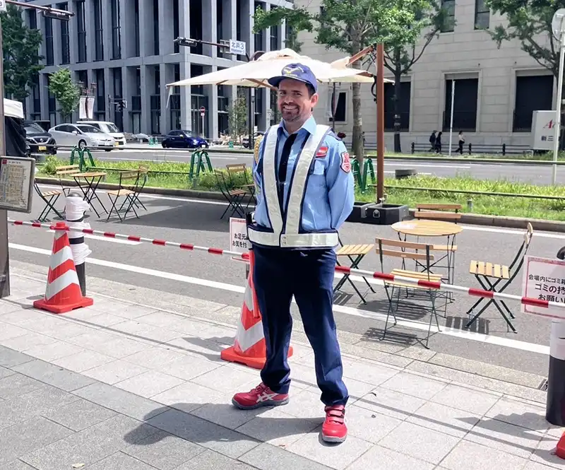 大阪府大阪市　イベント警備　人中心の道路空間へ　～みちの未来体験EXPO～での警備