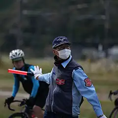 兵庫県北部　サイクリングイベント・丹波チャレンジ200　イベント参加者の安全対策