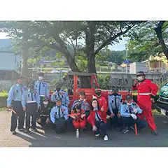 兵庫県朝来市、養父市　南但馬グリーンライド　イベント警備