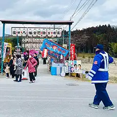 兵庫県神戸市北区　イベント警備　塩田八幡宮様にて厄除大祭の警備業務・交通誘導