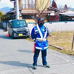 兵庫県丹波篠山　イベント警備　丹波篠山ABCマラソン　イベント参加者の安全対策