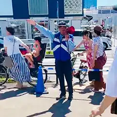 兵庫県神戸市　イベント警備　神戸みなとまつり　歩行者の誘導・案内業務