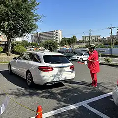 大阪府豊中市　イベント警備　北町プチ縁日　イベント参加者の安全対策、交通整理