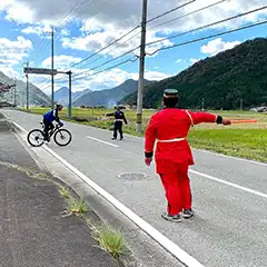 大阪府北摂地域　イベント警備　ひょうこ北摂里山ライド2023