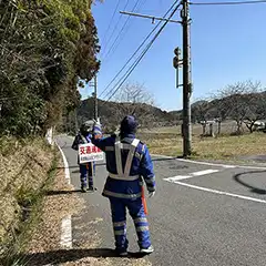 兵庫県篠山市　イベント警備　篠山ABCマラソン2024